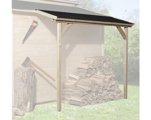 Schuin dak Weka voor tuinhuis Lesina 95 x 200 cm naturel