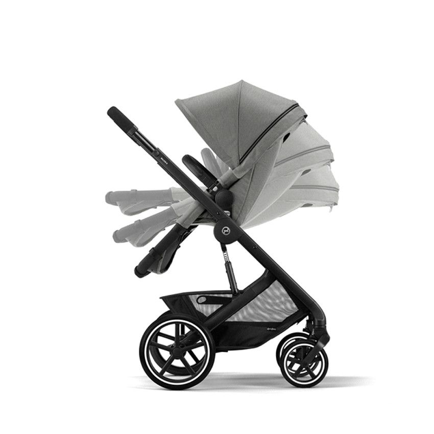 Poussette Balios S 2 en 1 - Châssis noir/Dove grey - Ecru