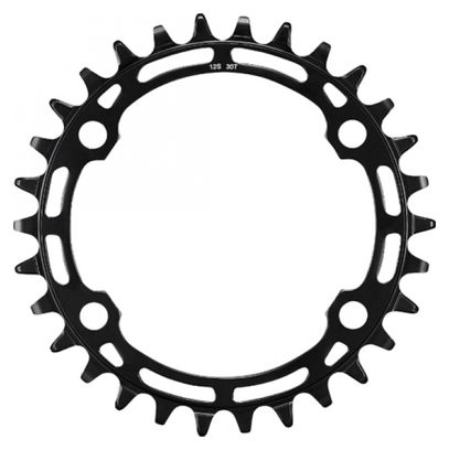 PLATEAU VTT MONO DIAM  96 EXTER 30DTS NOIR 4 BRANCHES SHIMANO MT510 12V.