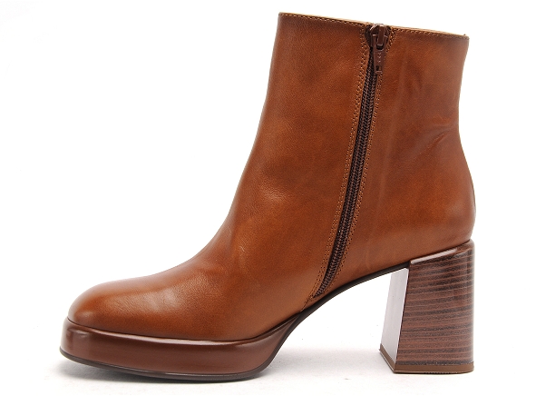 Hispanitas boots bottine talons femme hi233031 marron