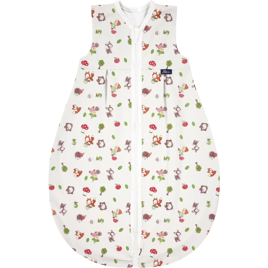Alvi® Schlafsack Jersey Light Waldfreunde