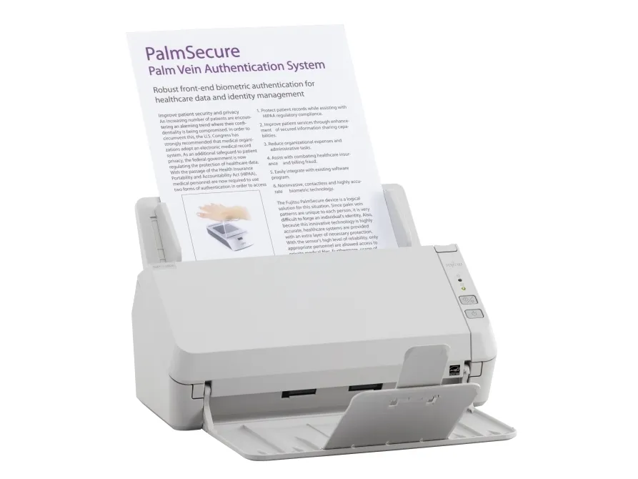 Ricoh SP-1130N - Dokumentscanner - Dual CIS - Duplex - 216 x 355.6 mm - 600 dpi x 600 dpi - op til 30 ppm (mono) / op til 30 ppm (farve) - ADF (50 ark) - op til 4500 scanninger pr. dag - Gigabit LAN, USB 3.2 Gen 1x1