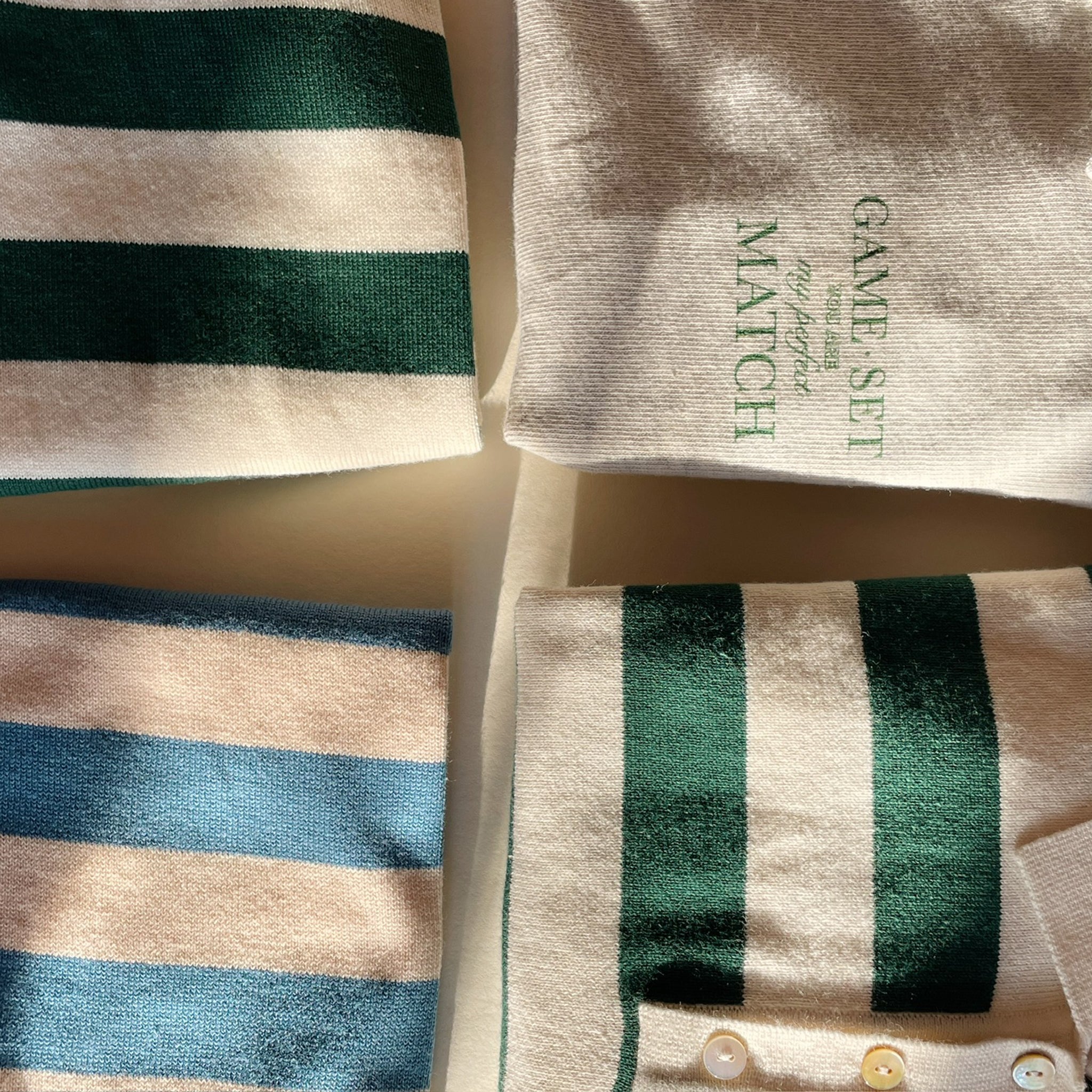 Pullover Manis Polo Pine Grove Stripe