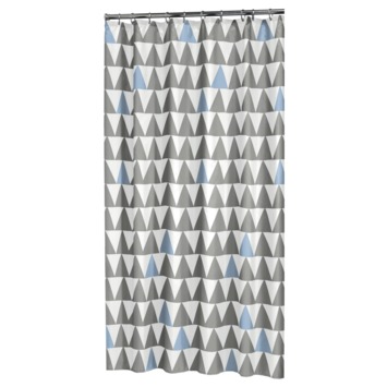 Sealskin Douchegordijn Nordic Lichtblauw 180x200 cm