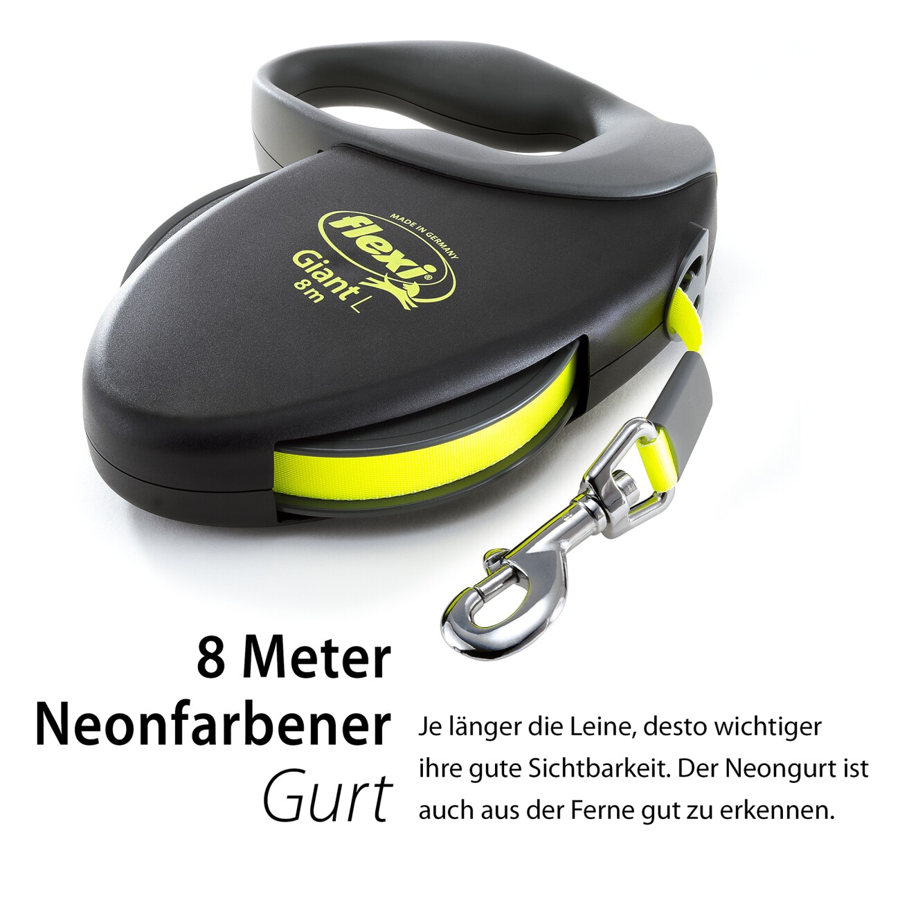 Flexi Giant Neon Gurt M