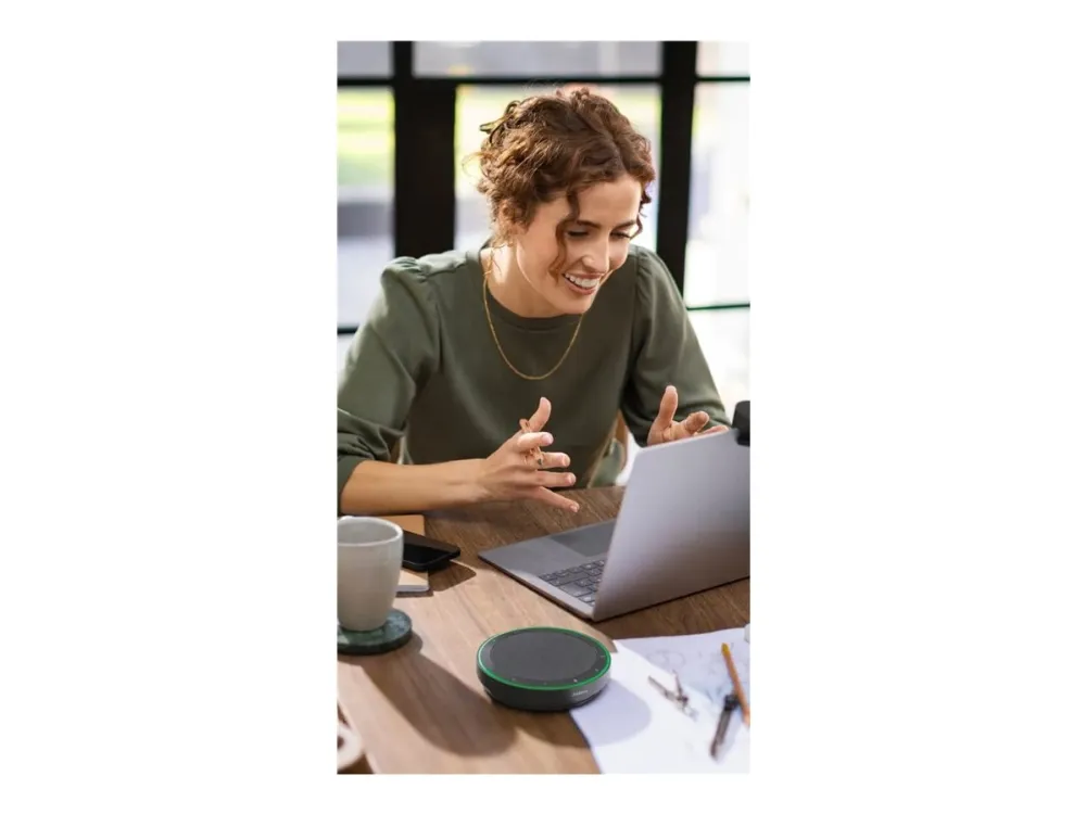 Jabra Speak2 75 MS - Konferencetelefon håndfri - Bluetooth - trådløs - USB-A, USB-C - mørkegrå - Certified for Microsoft Teams Rooms, Optimized for Microsoft Teams, Microsoft Swift Pair Certified