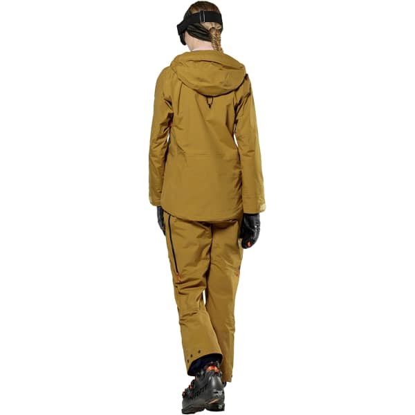 Veste ski de randonnée SALEWA SELLA FREE 3L PTX JACKET W GOLDEN BROWN
