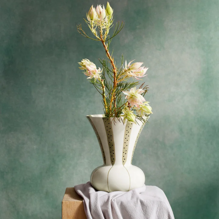 Kähler Design - Signature Vase, H 20 cm, blau