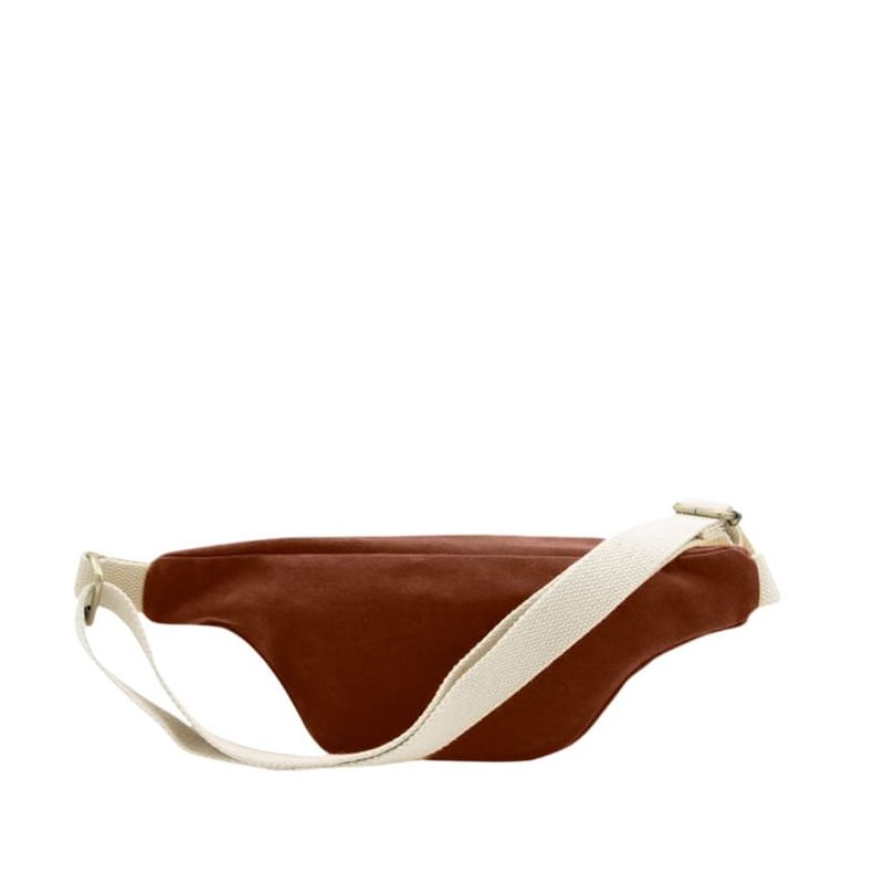 Sac banane Olivia 32 cm Chocolat