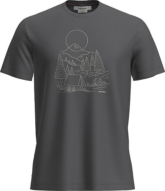ICEBREAKER - T-SHIRT MC TS MC TECH LITE III SANSET CAMP M