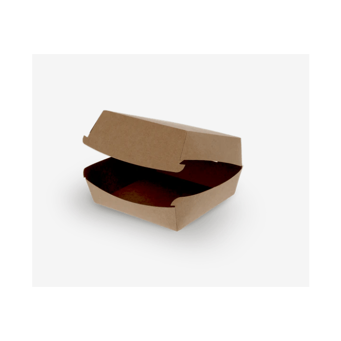 Hamburgerbakje Groot kraft BIO (6151800011032)