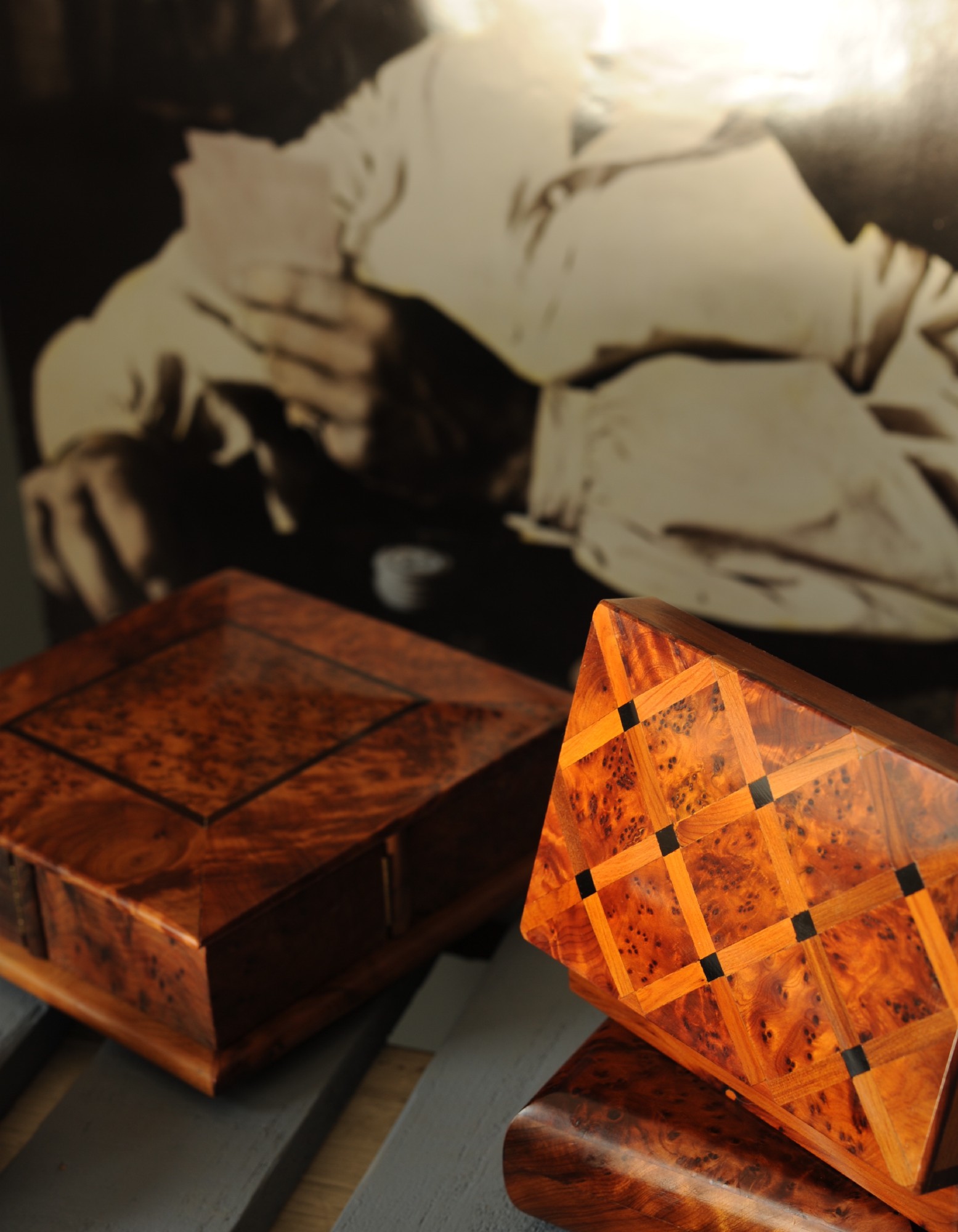 Thuja Box, T 10 cm, B 14,5 cm, H 5 cm von fischer's lagerhaus