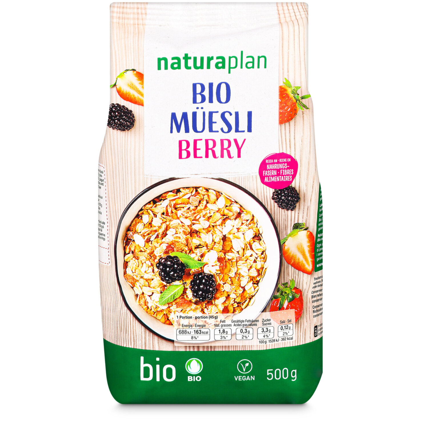 Naturaplan Bio Müesli Berry 500G