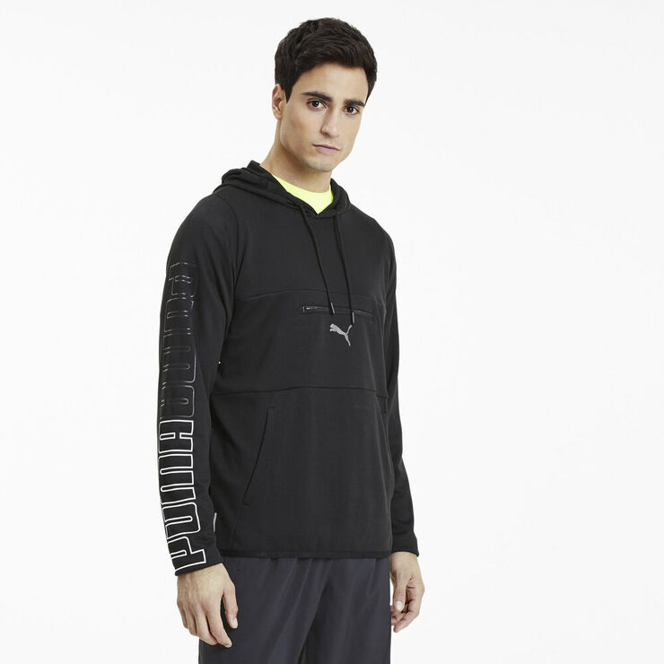 Puma Power Knit Hættetrøje Sort