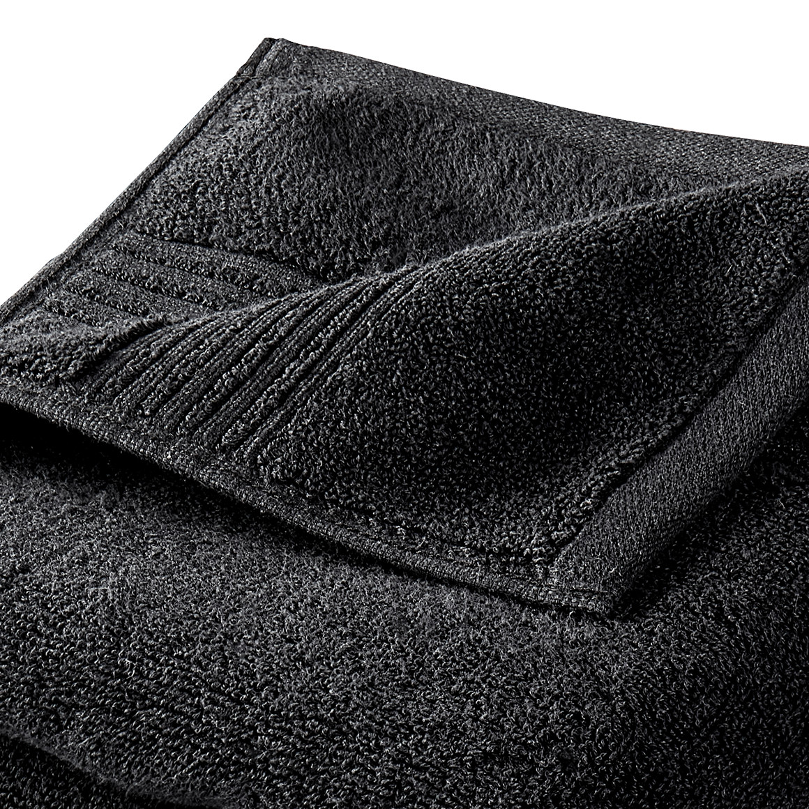 My Home Handtuch aus Bio-Baumwolle schwarz