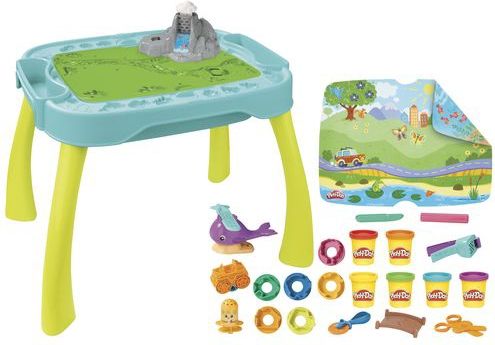 Play-Doh 2-in-1 Creatief Starters Station - Boetseerklei - Activiteitentafel - Speeltafel voor kinderen