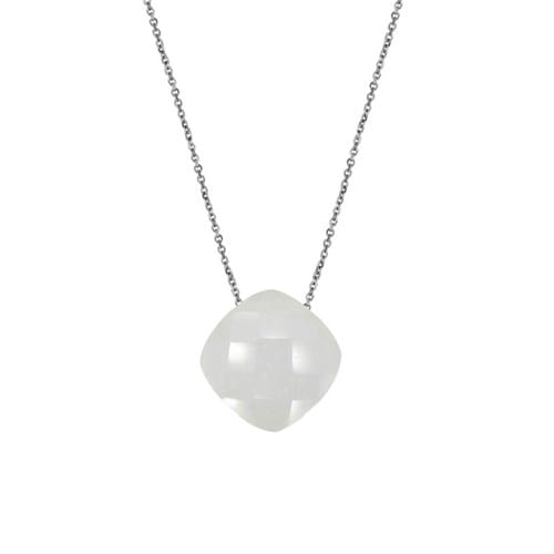 Collier argent 925 pierre de lune