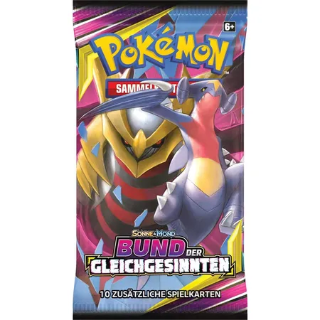 Pokemon Sonne & Mond Serie 11 Bund der Gleichgesinnten, 1 Stück, sortiert