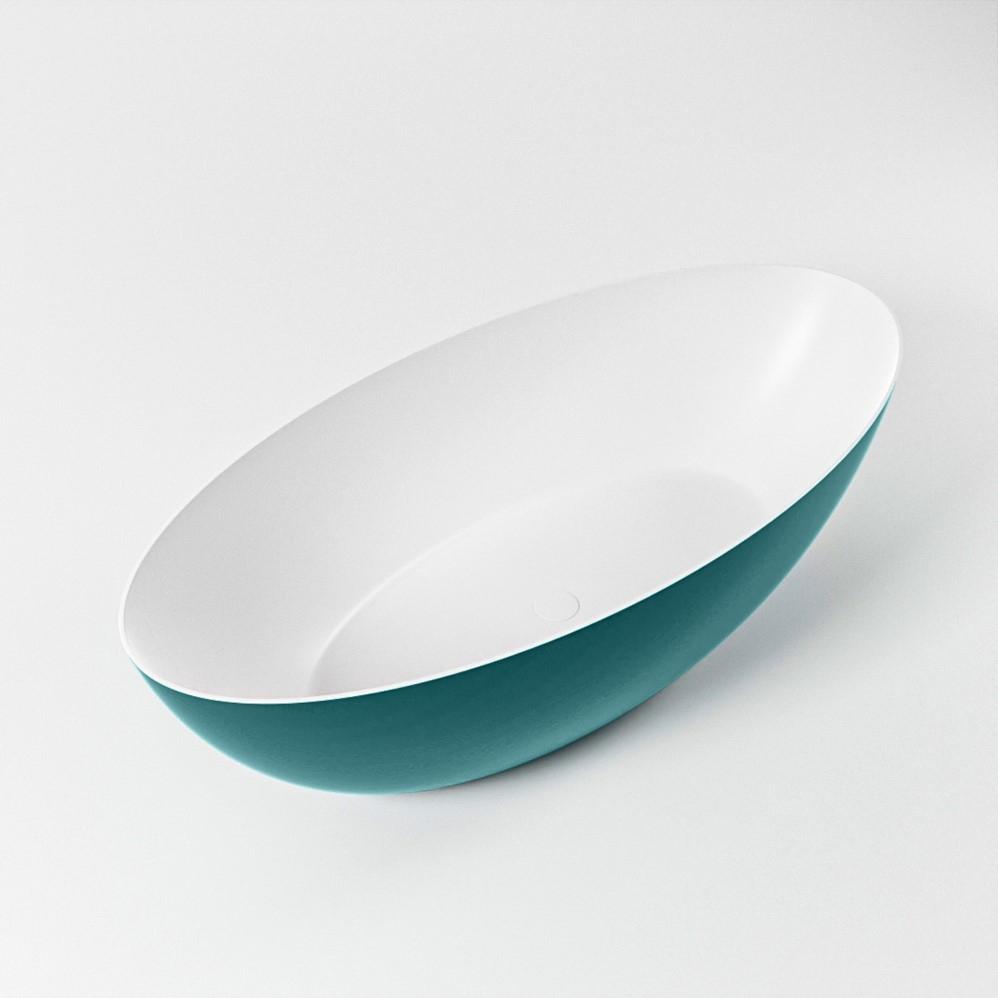 Mondiaz Float vrijstaand bad 170x80cm kleur smag/talc