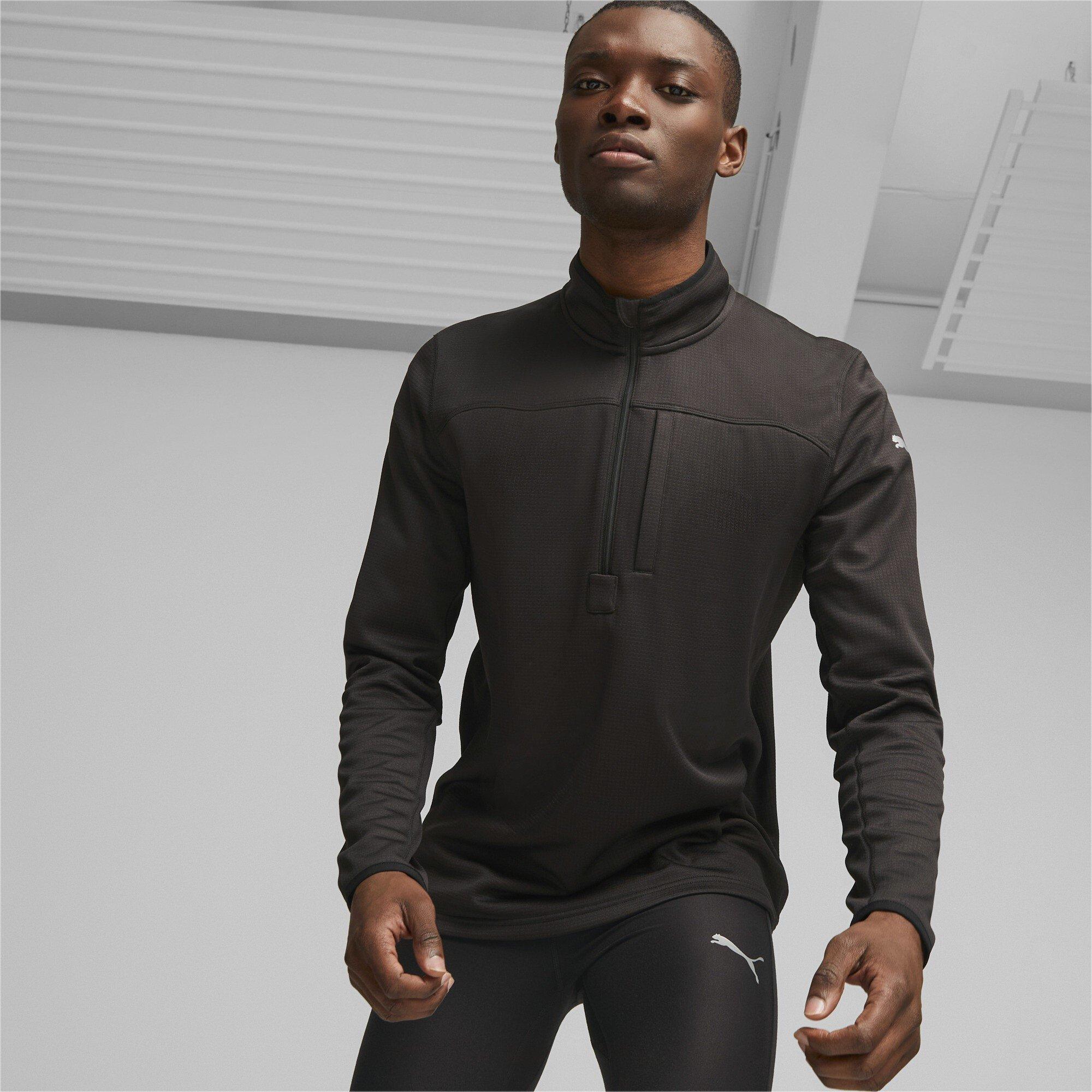 Puma Microfleece half Zip Mid layer Mens