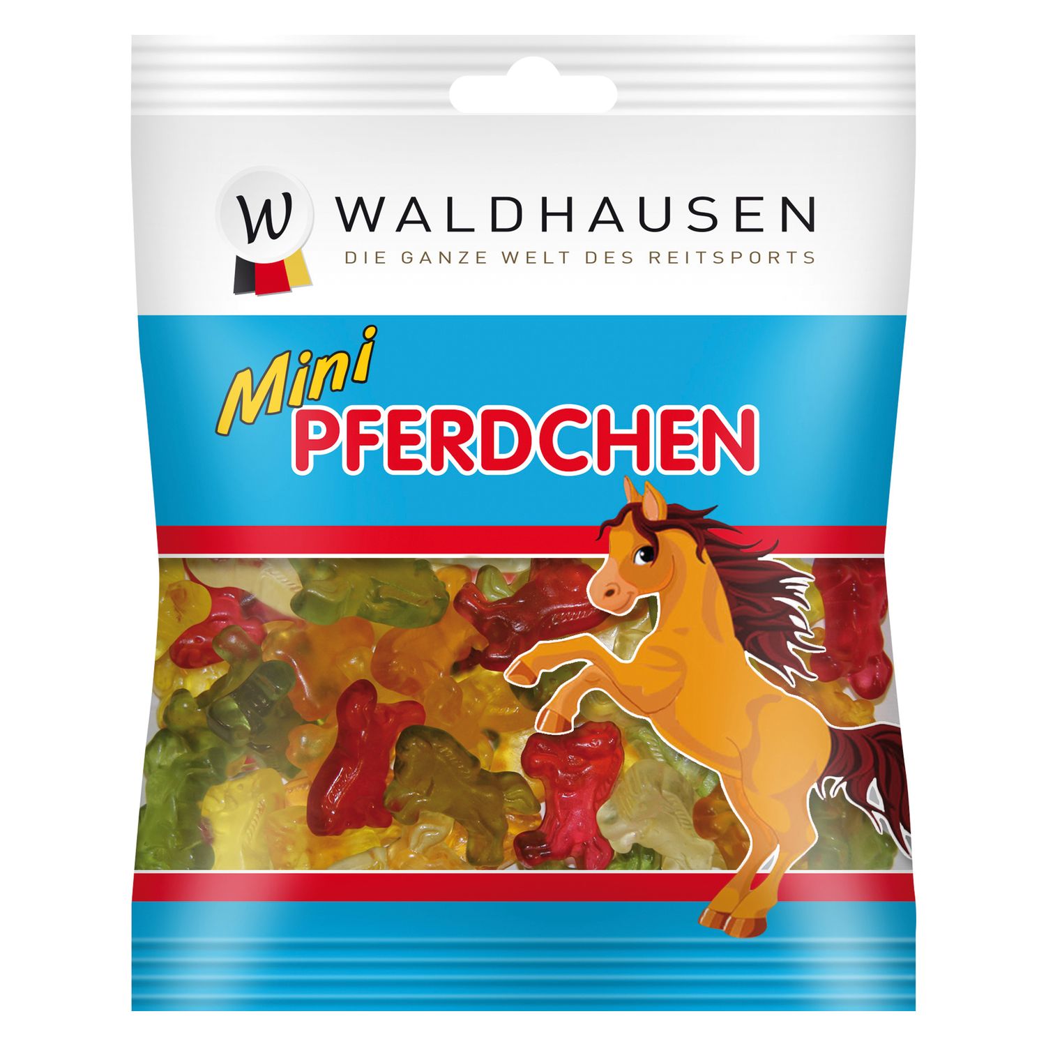WALDHAUSEN Fruchtgummis Mini Pferdchen  - 100 g