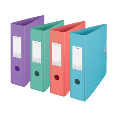 Esselte Colour'Breeze - Classeur à levier - Dos 82 mm- A4 - pour 500 feuilles - disponible dans différentes couleurs