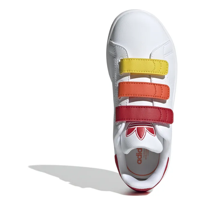 Adidas Baskets Stan Smith 3 Scratchs Multicolore | Rouge
