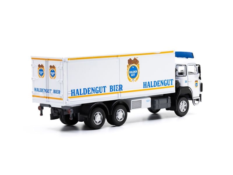 ACE LKW Saurer D290B F6 x 4 Frigo Haldengut 1:87 Detailgetreues Massstabsmodell aus Kunststoff