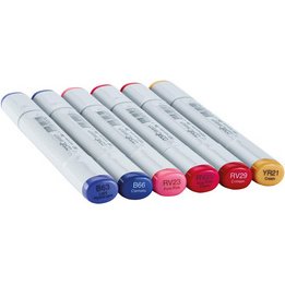 Marqueur sketch, kit de 6 'Floral Favorites 2'