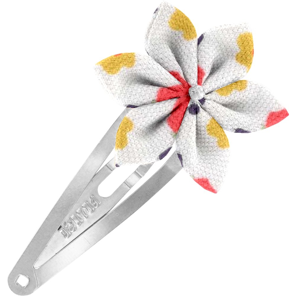 Barrette Clic-Clac Fleur Étoile Reveil Printanier