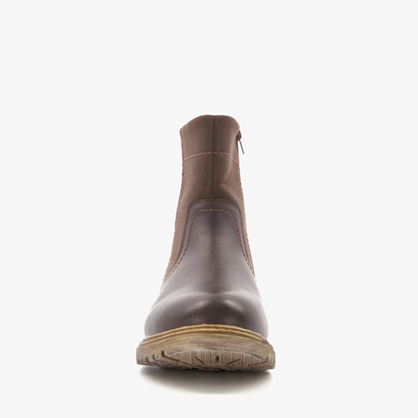 Blue Box gevoerde heren boots donkerbruin