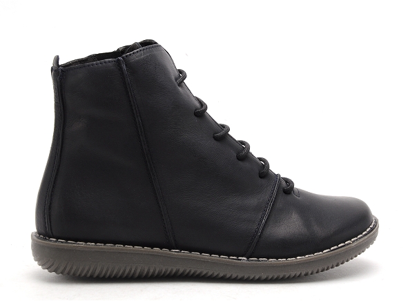 Chacal boots bottine plates femme 6014 6411 bleu