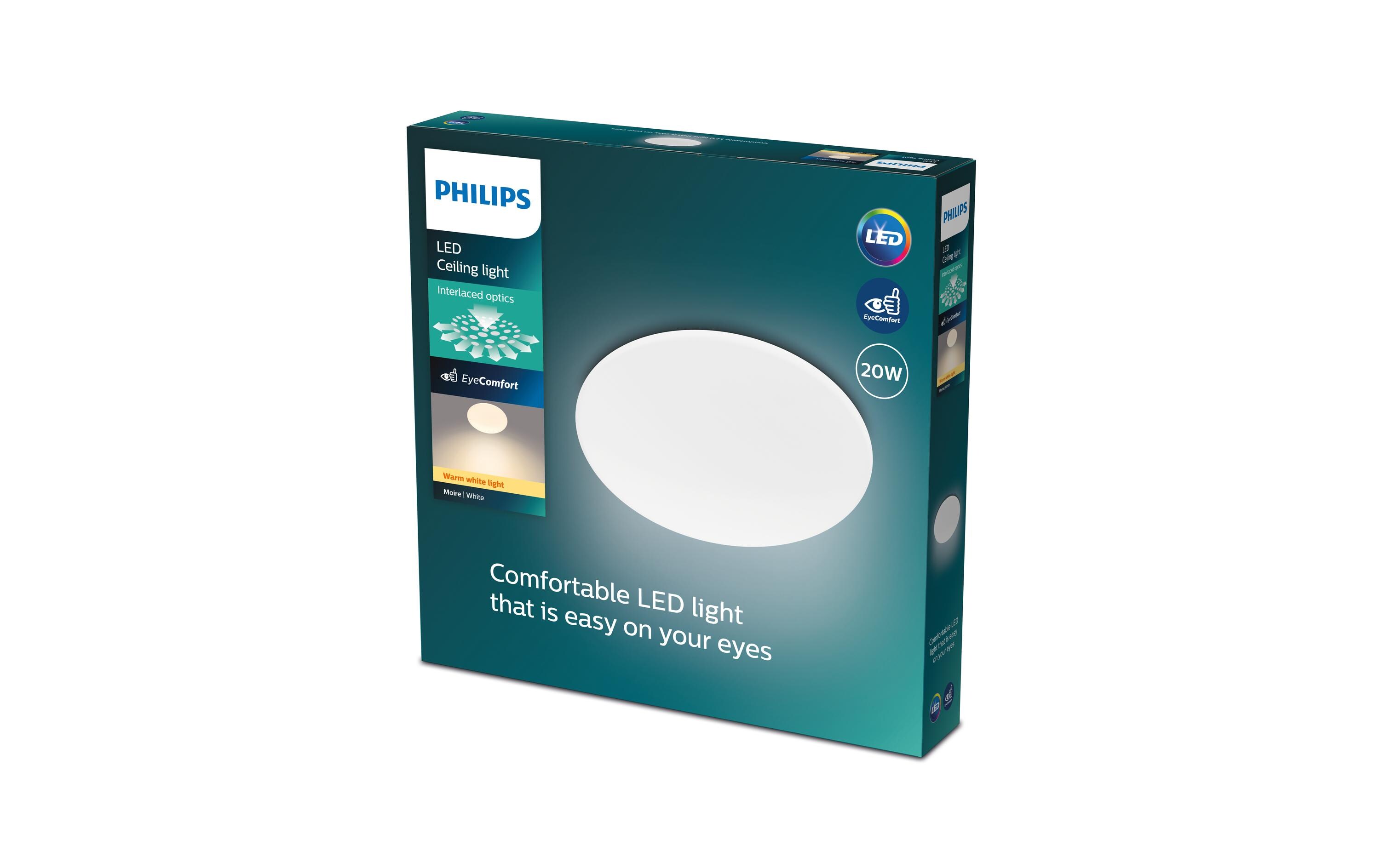 Deckenleuchte Moire CL200 1700 lm, 4000K, weissLED-Leuchte für gleichmässige Lichtverteilung