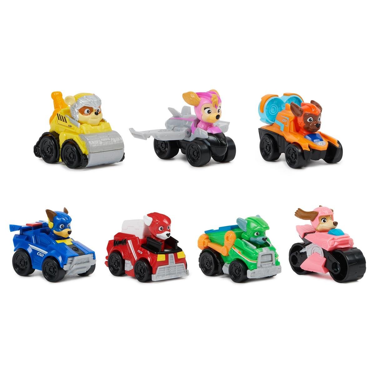 Coffret de 7 véhicules Pup Squad - Super Patrouille le film