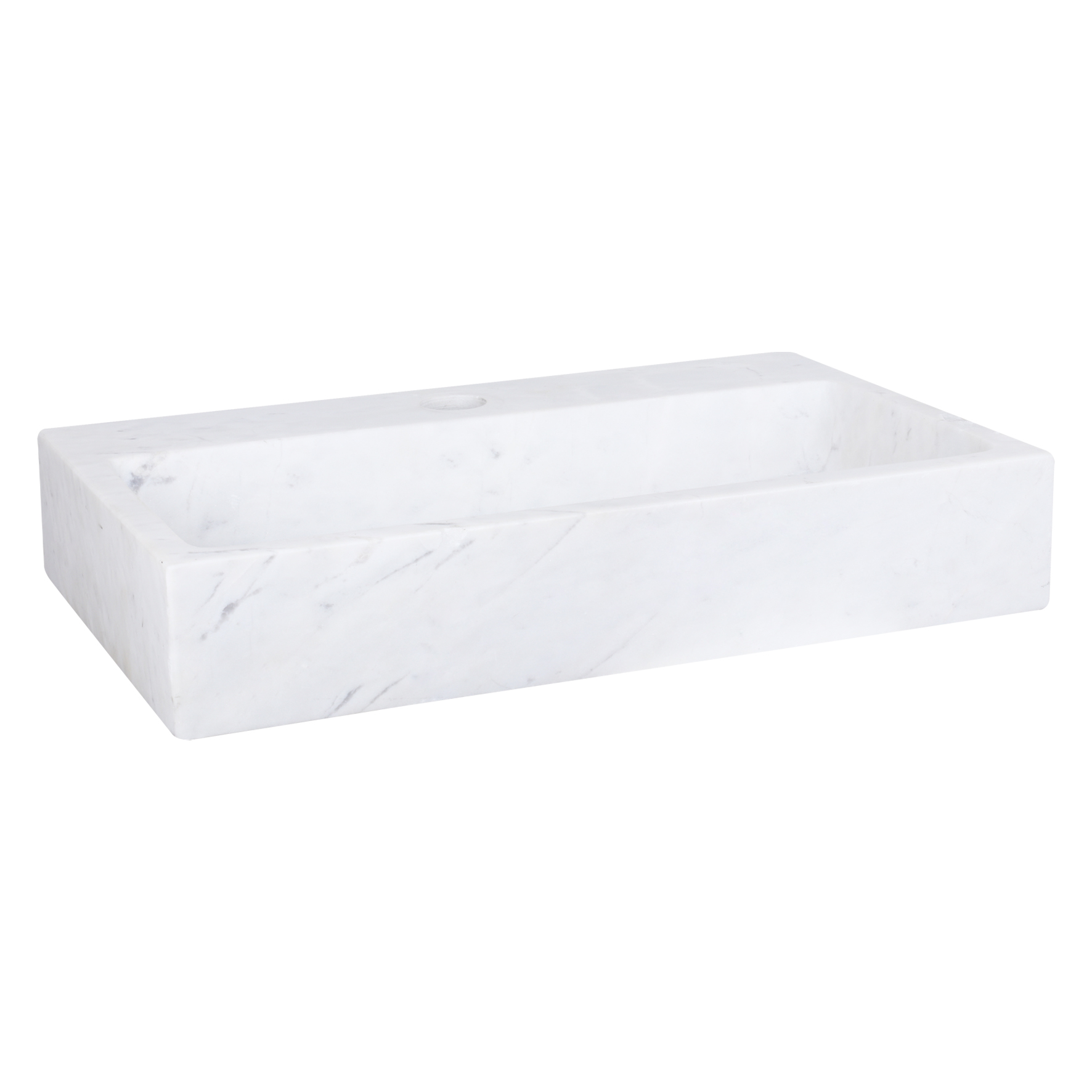 Differnz Flat fontein 38x24cm marmer