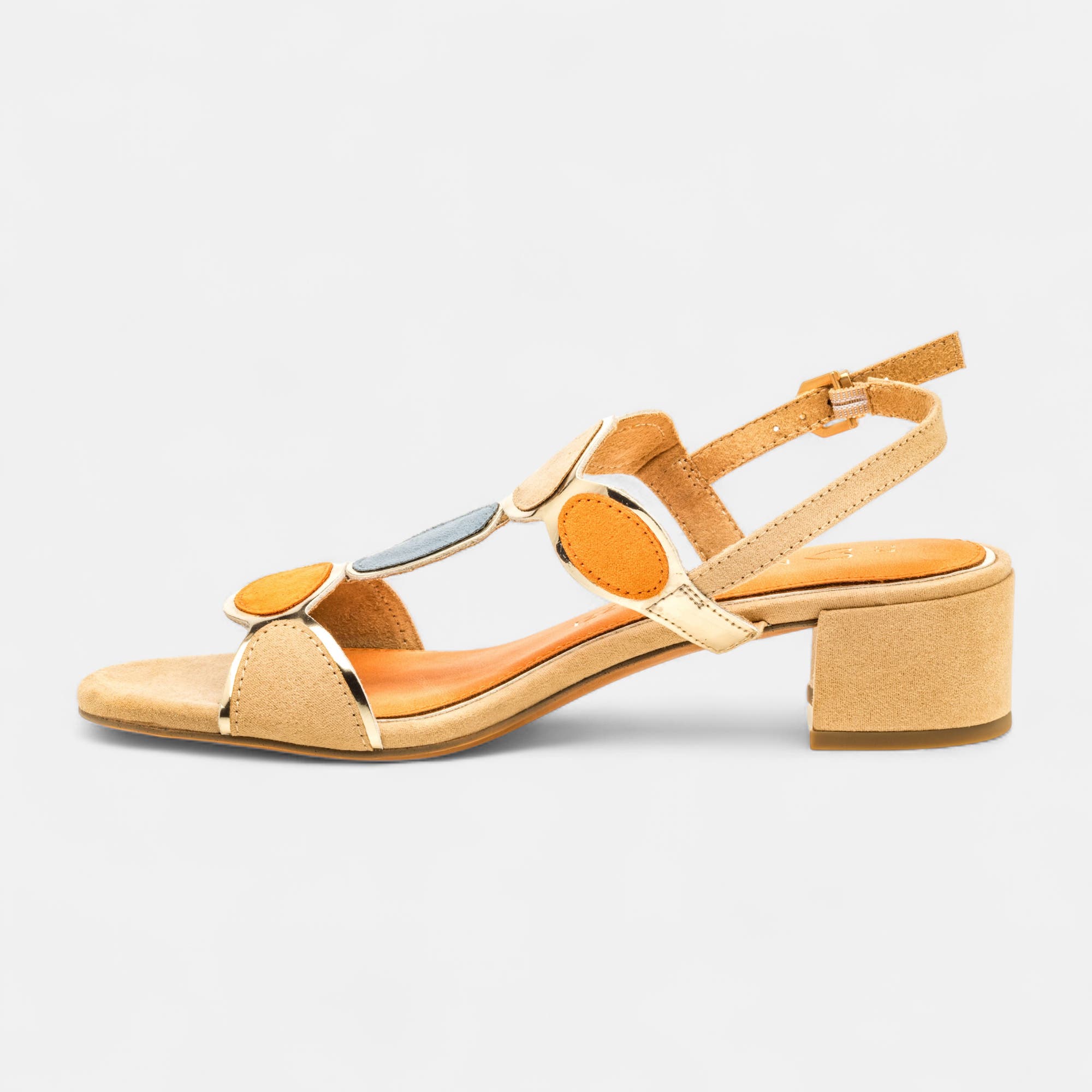 Nu-pieds Femme ecru
