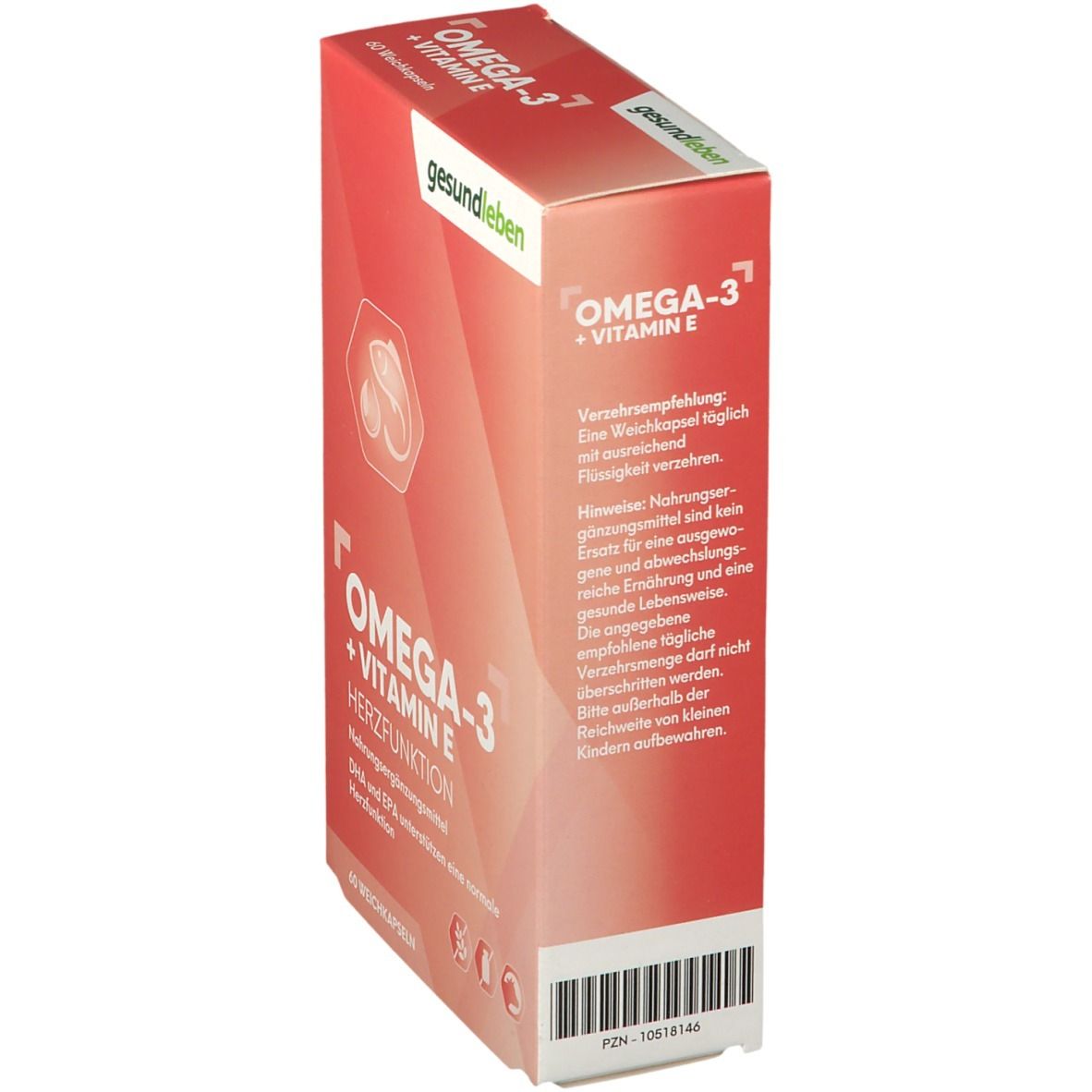 GESUND LEBEN Omega-3 1.000 mg
