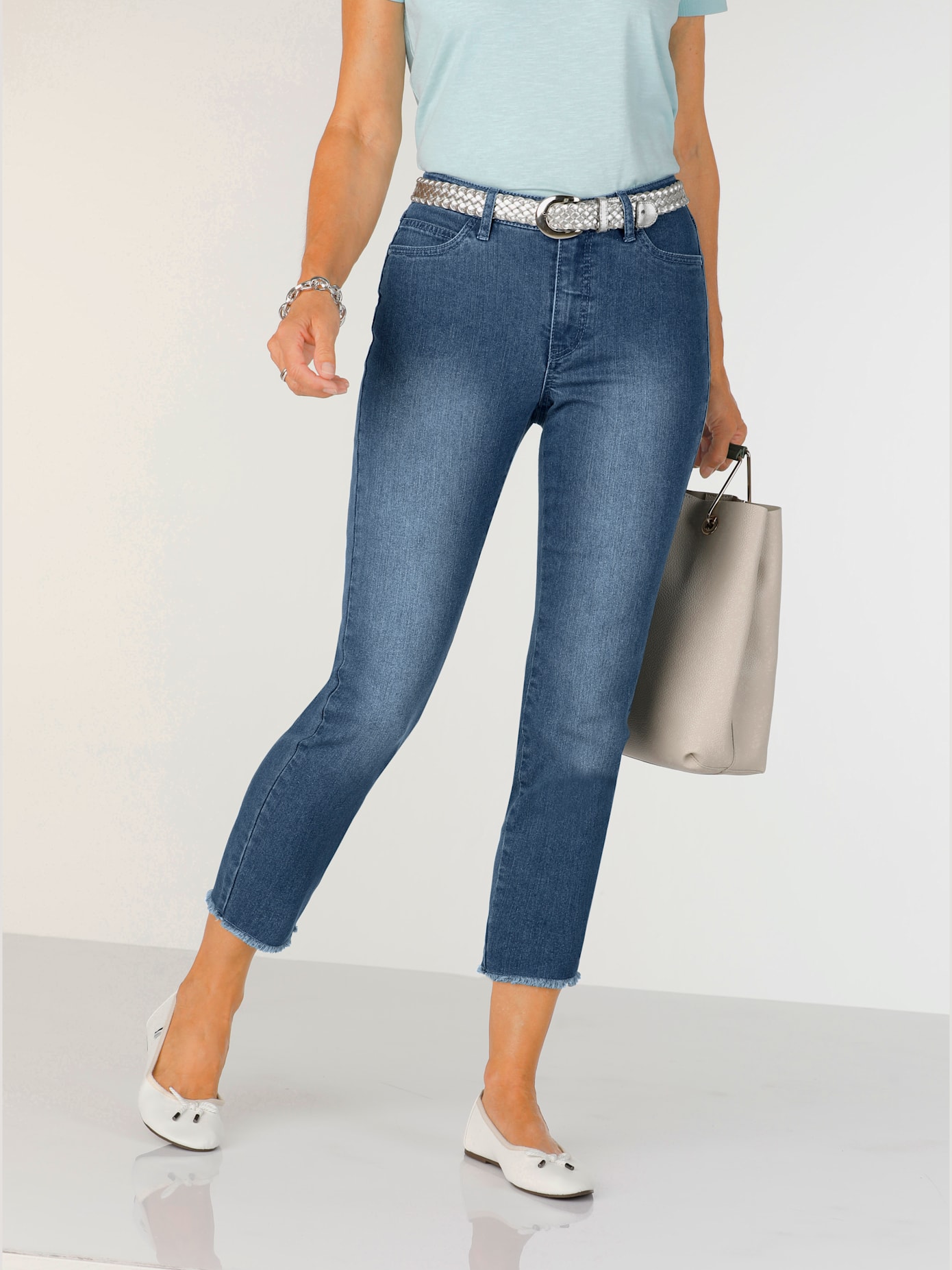 Jean coton extensible confortable