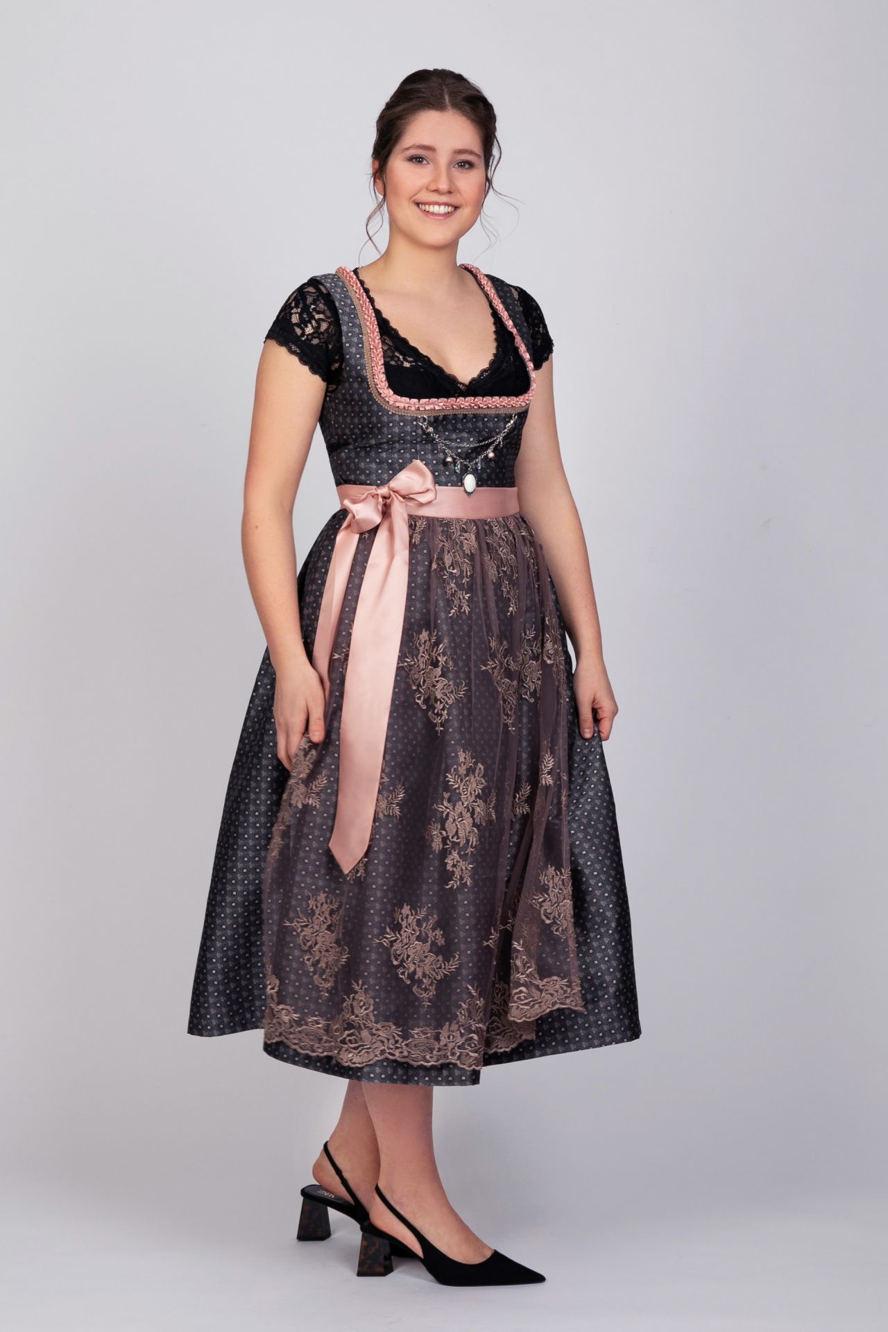 Langes Dirndl 2-teilig Béatrice