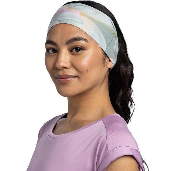 Bandeau running BUFF COOLNET UV E SMERALD SEAGROVE GREEN