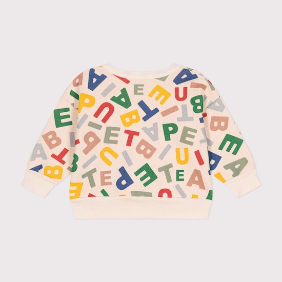 Sweatshirt   Avalanche / Multicolor        de               Petit Bateau