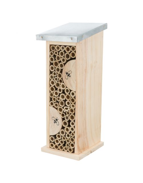 Trixie Bijenhotel - Nestkast - 11x14x30 cm Houtkleur