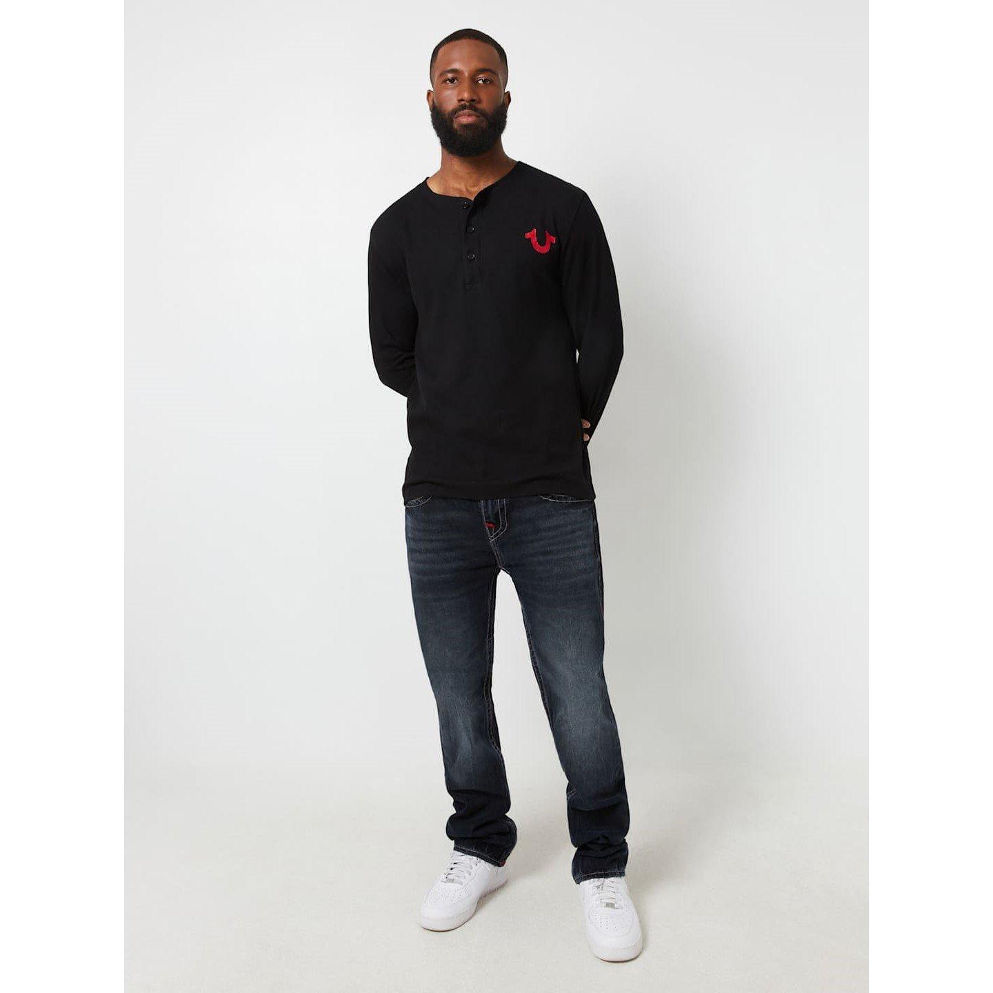 True Religion Trbj Ls Henley Sn99