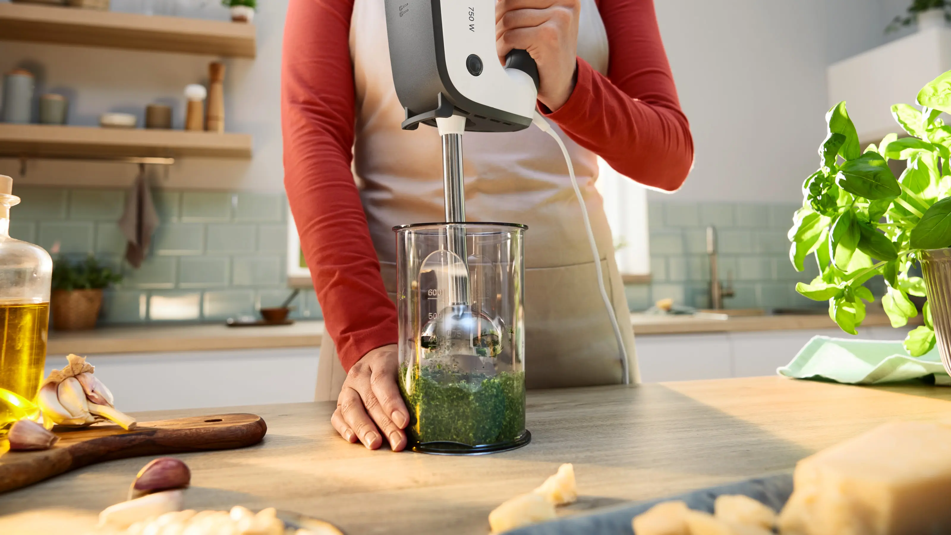 Handmixer ErgoMixx 750 W Wit, Grijs MFQ37470