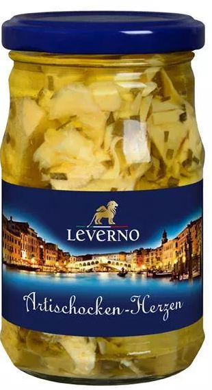 Leverno Artischockenherzen in Öl 280g MHD:28.2.25