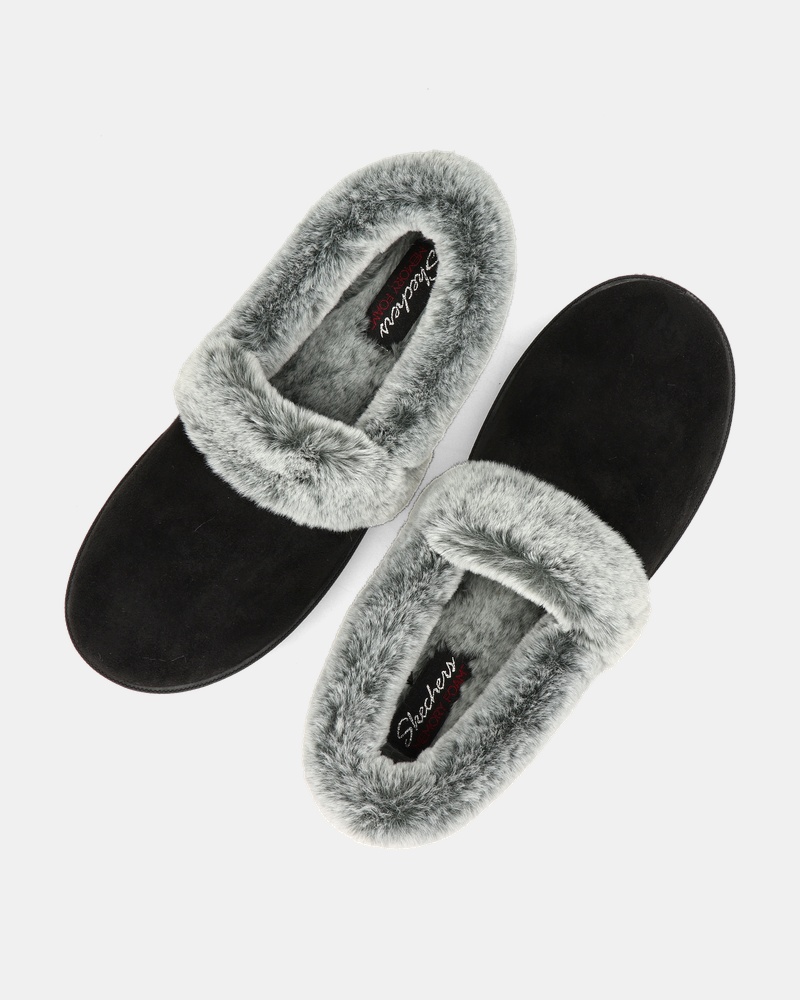 Skechers Cali Pantoffels  - zwart