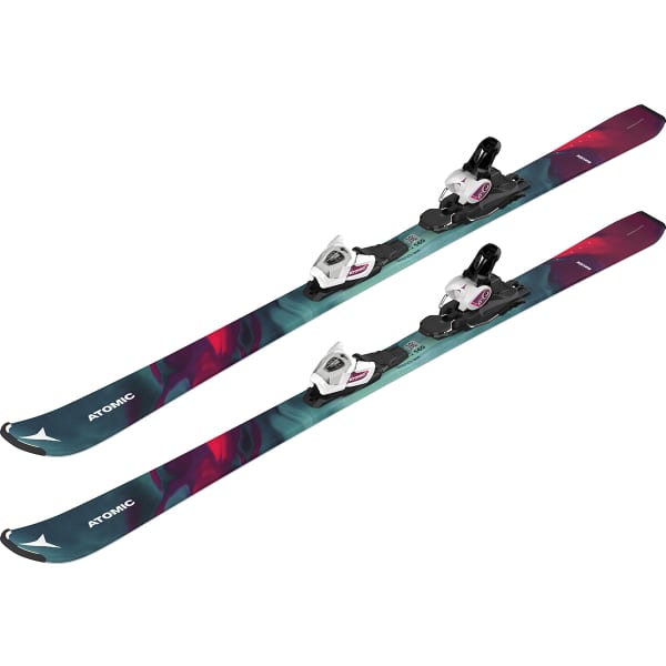 Pack ski ATOMIC MAVEN GIRL 130-150 + L 6 GW KAKHI-BORDEAUX
