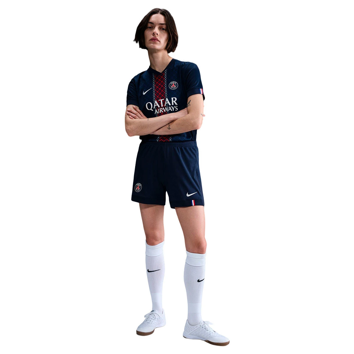 Calções Nike PSG Primeiro Equipamento 2025-2026 Mulher
