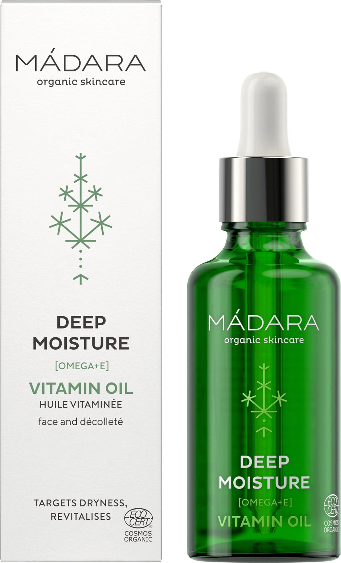 MÁDARA Organic Skincare  Deep Moisture Vitamin Oil, 50 ml