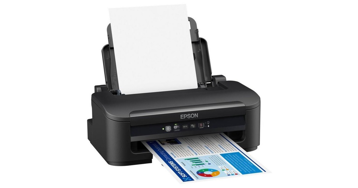 EpsonWorkForce WF-2110W inkjetprinter  (Zwart, Wi-Fi)